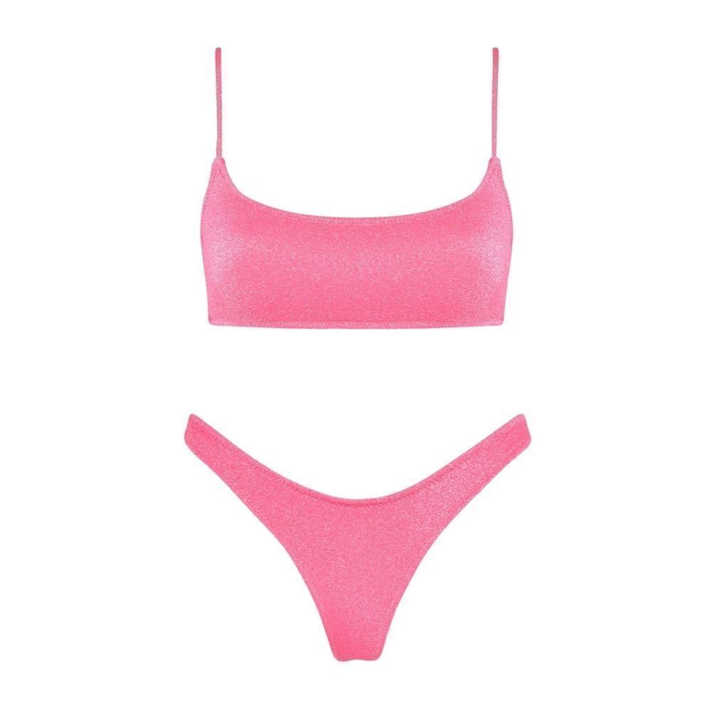 TRIANGL MICA CHEEKY PITAYA SPARKLE + BAG 💕 NEW WITH TAGS - Picture 6 of 10